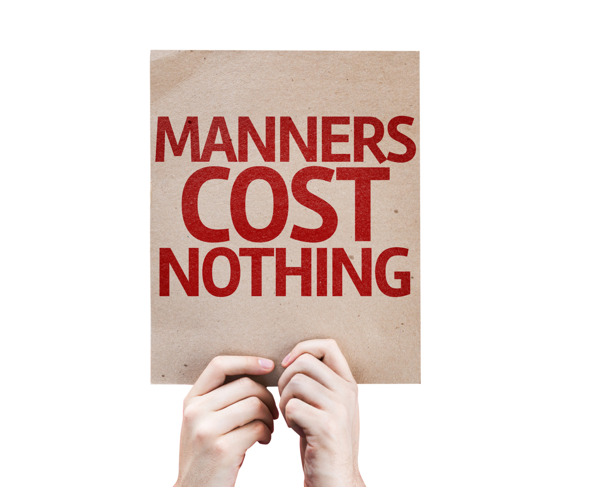 Costs nothing. Don't cost nothing. Information costs nothing. Big nothing poster.